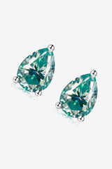 2 Carat Moissanite Teardrop Earrings - Shah S. Sahota