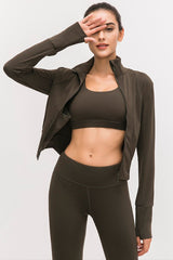 High Neck Active Jacket - Shah S. Sahota