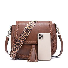 Retro Tassel Saddle Bag - Shah S. Sahota