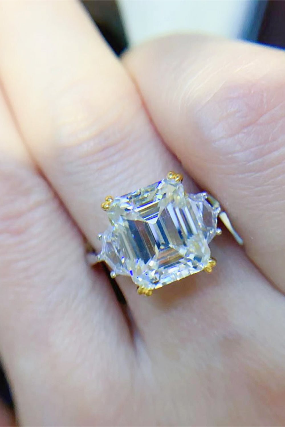 5 Carat Moissanite 925 Sterling Silver Ring - Shah S. Sahota