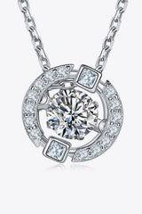 Moissanite Pendant Chain-Link Necklace - Shah S. Sahota