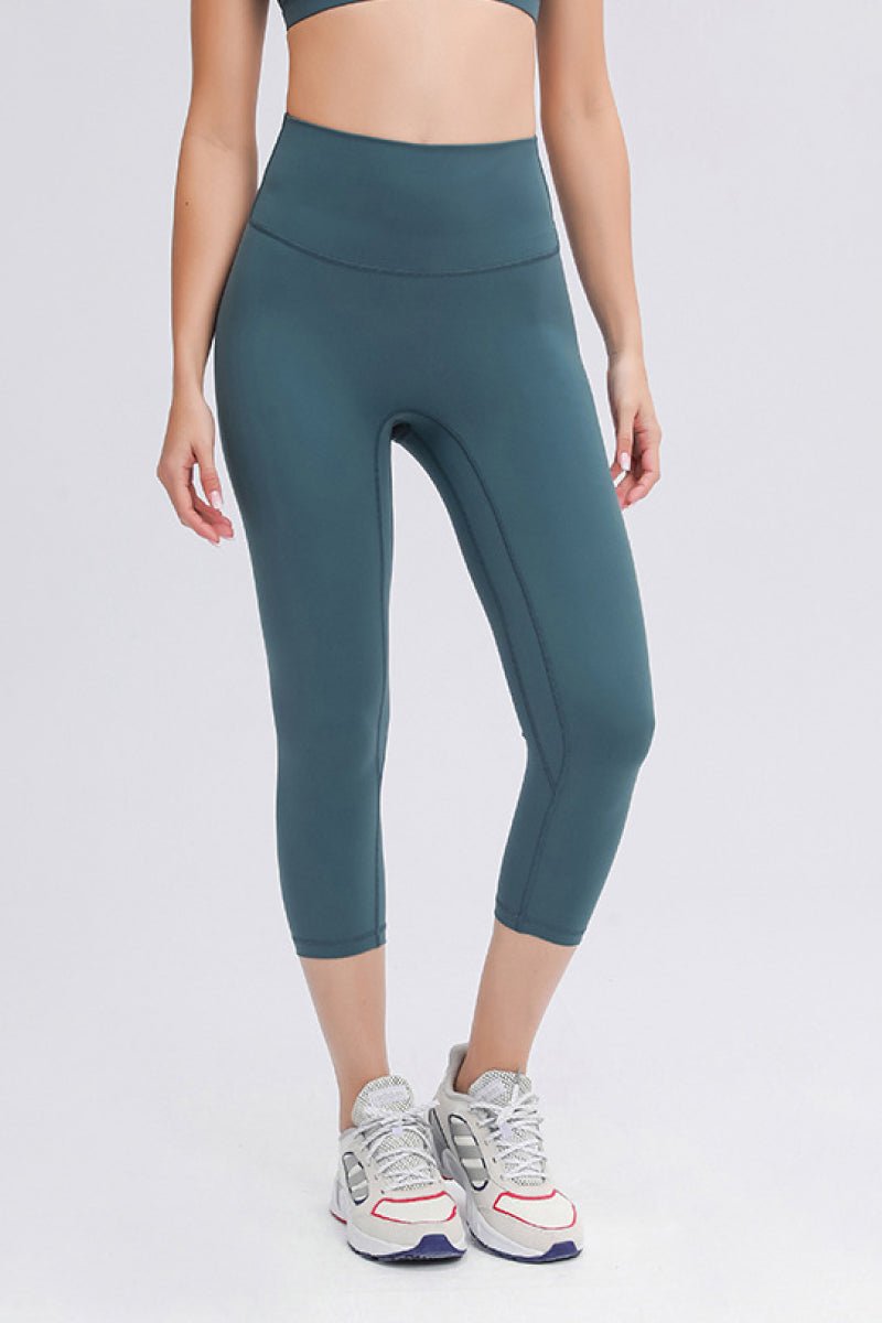 Seamless Front Active Capris - Shah S. Sahota