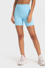 Staying Cozy Wide Waistband Biker Shorts - Shah S. Sahota