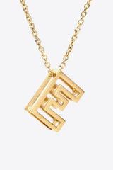 A to J Letter Pendant Nekclace - Shah S. Sahota