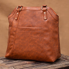 Women's Retro Large Shoulder Tote Bag - Shah S. Sahota