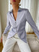 Satin Button Down Shirt - Shah S. Sahota
