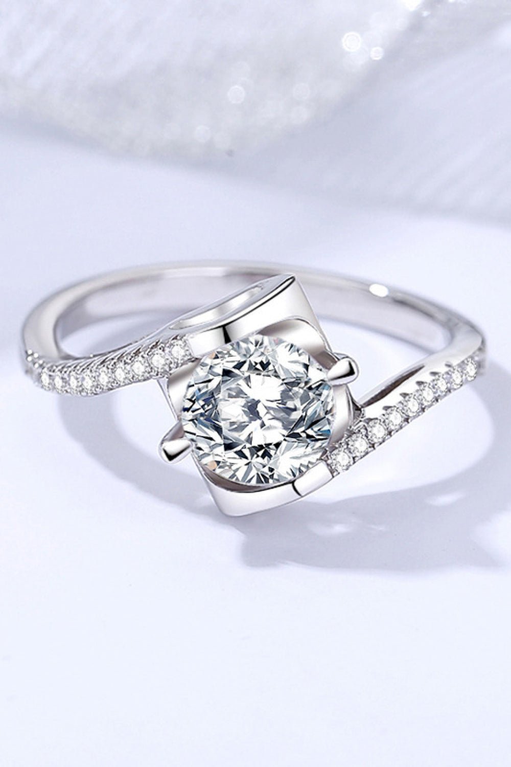 Darling You 925 Sterling Silver Moissanite Ring - Shah S. Sahota