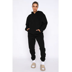 Pullover Long-Sleeved Hoodie & Tie Pocket Pants Sets - Shah S. Sahota