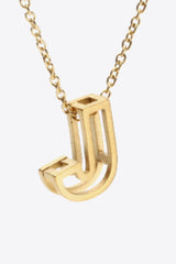 A to J Letter Pendant Nekclace - Shah S. Sahota