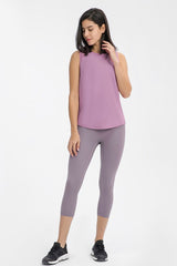 Cut Out Back Active Tank - Shah S. Sahota