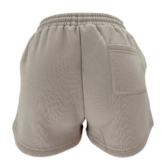 Stand-Up Collar Zipper Pullover Long-Sleeved Sweatshirts & Tie Shorts Lounge Sets - Shah S. Sahota
