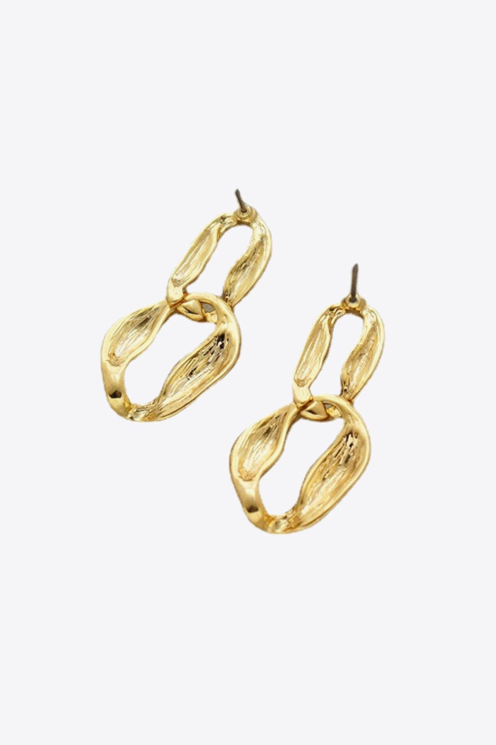 18K Gold-Plated Copper Double-Hoop Earrings - Shah S. Sahota