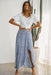 Floral Asymmetrical Maxi Skirt - Shah S. Sahota