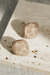 Stand Out Irregular Resin Stud Earrings - Shah S. Sahota