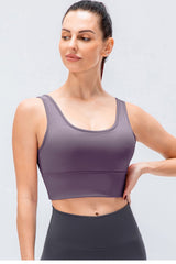 Reversible Cropped Surplice Yoga Tank - Shah S. Sahota