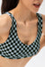 Checkered Sports Bra - Shah S. Sahota