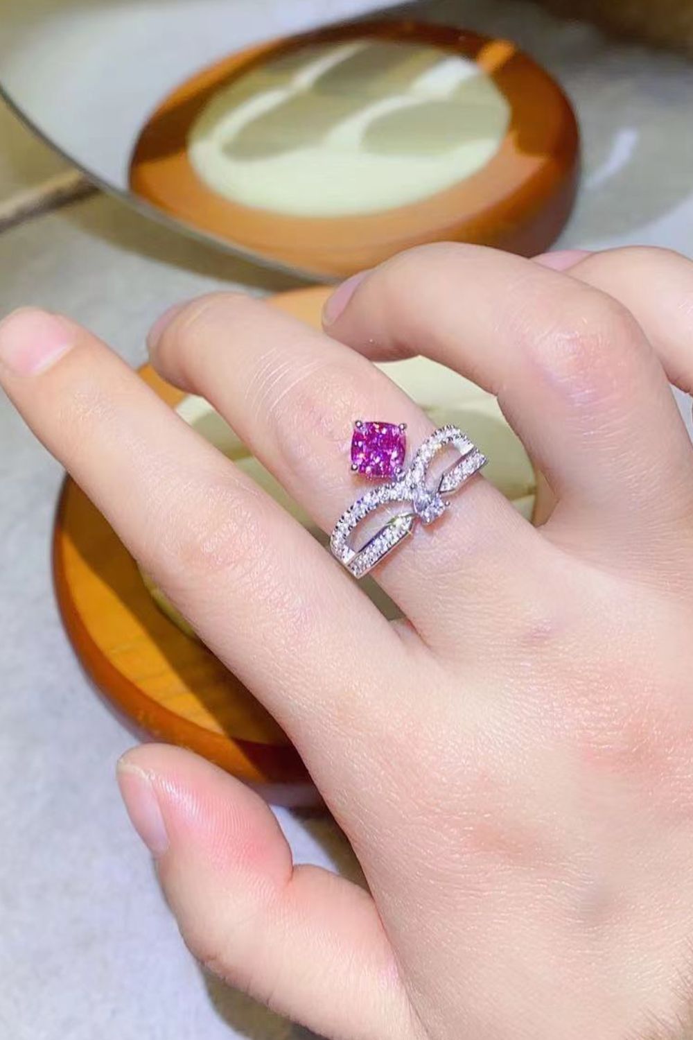 At Your Best 1 Carat Moissanite Ring - Shah S. Sahota
