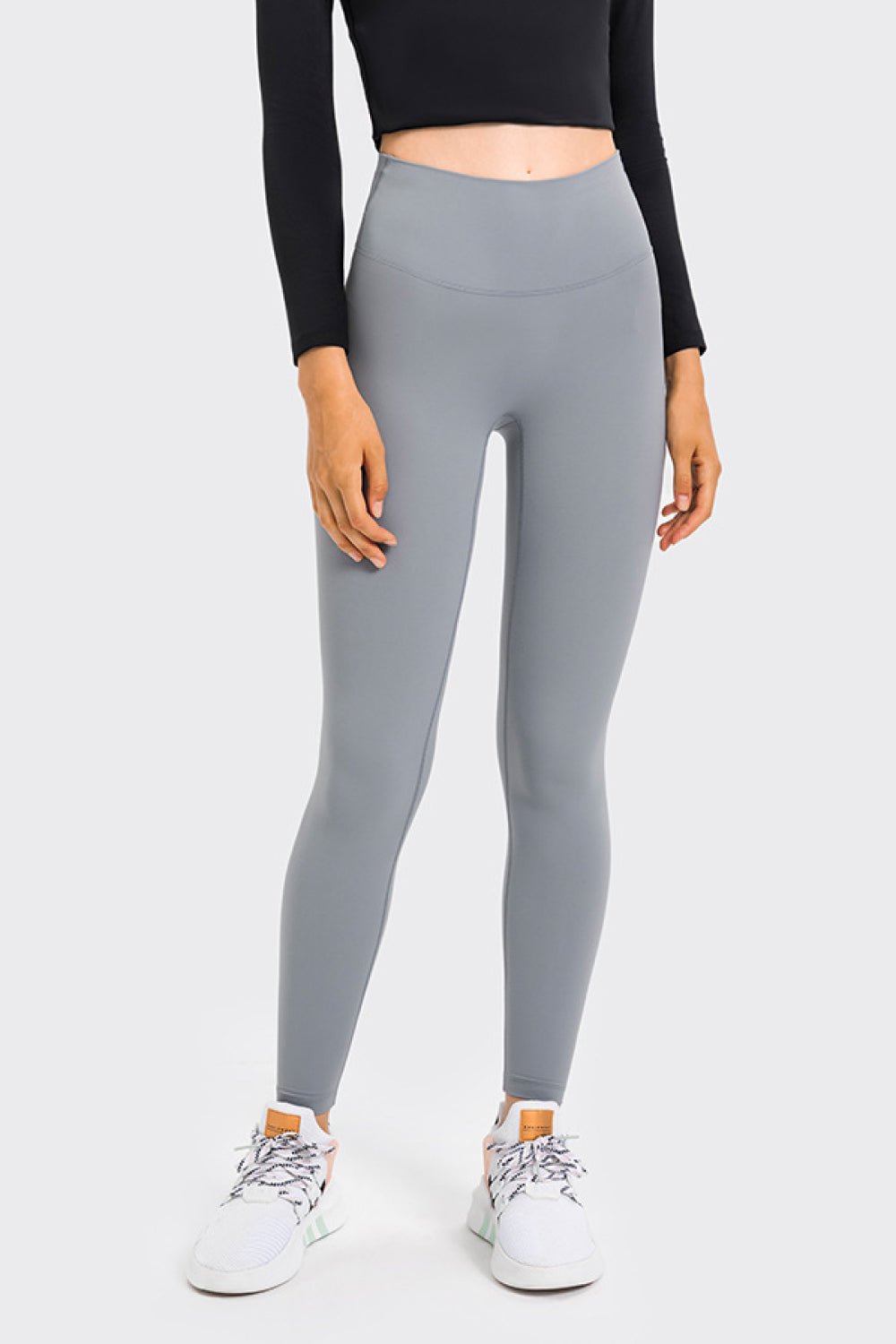 High Rise Crop Fitness Leggings - Shah S. Sahota