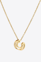 A to J Letter Pendant Nekclace - Shah S. Sahota