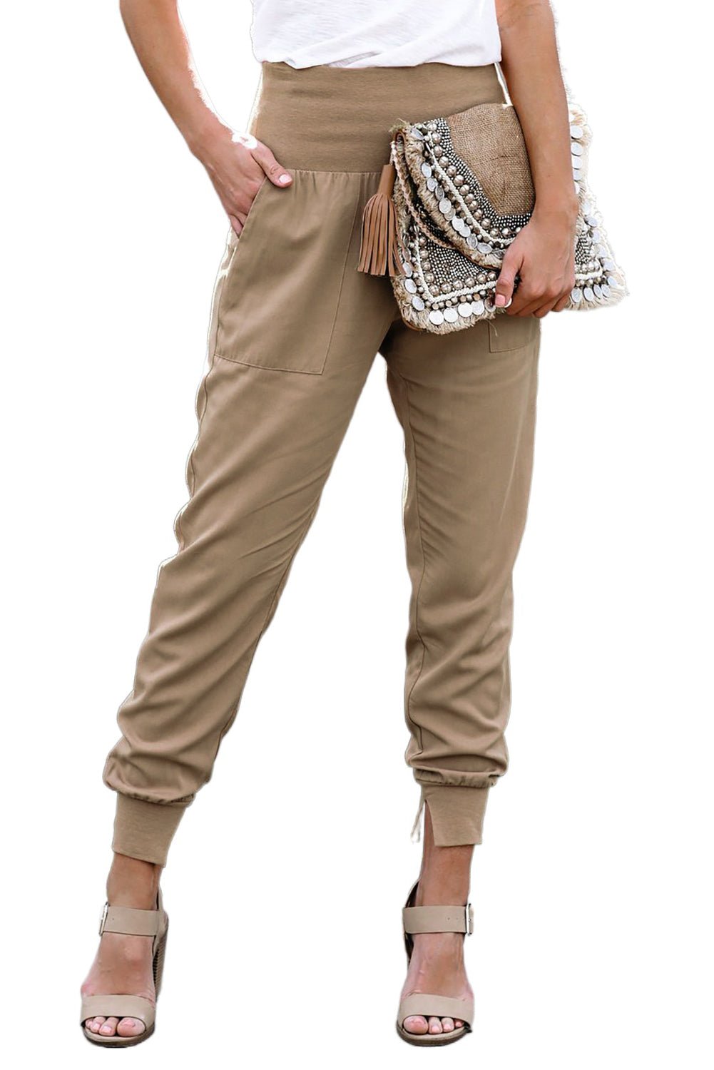 Pocketed Casual Joggers - Shah S. Sahota