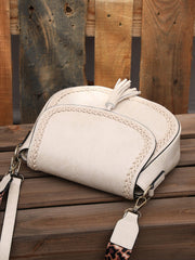 Retro Tassel Saddle Bag - Shah S. Sahota