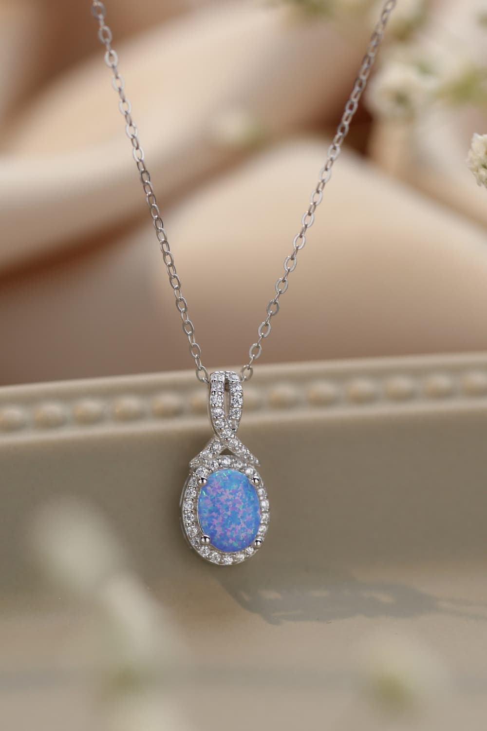 Feeling My Best Opal Pendant Necklace - Shah S. Sahota