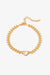 Leaf Chain Heart Bracelet - Shah S. Sahota