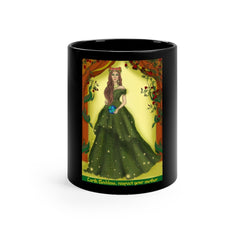 Earth Goddess Black Mug - Shah S. Sahota