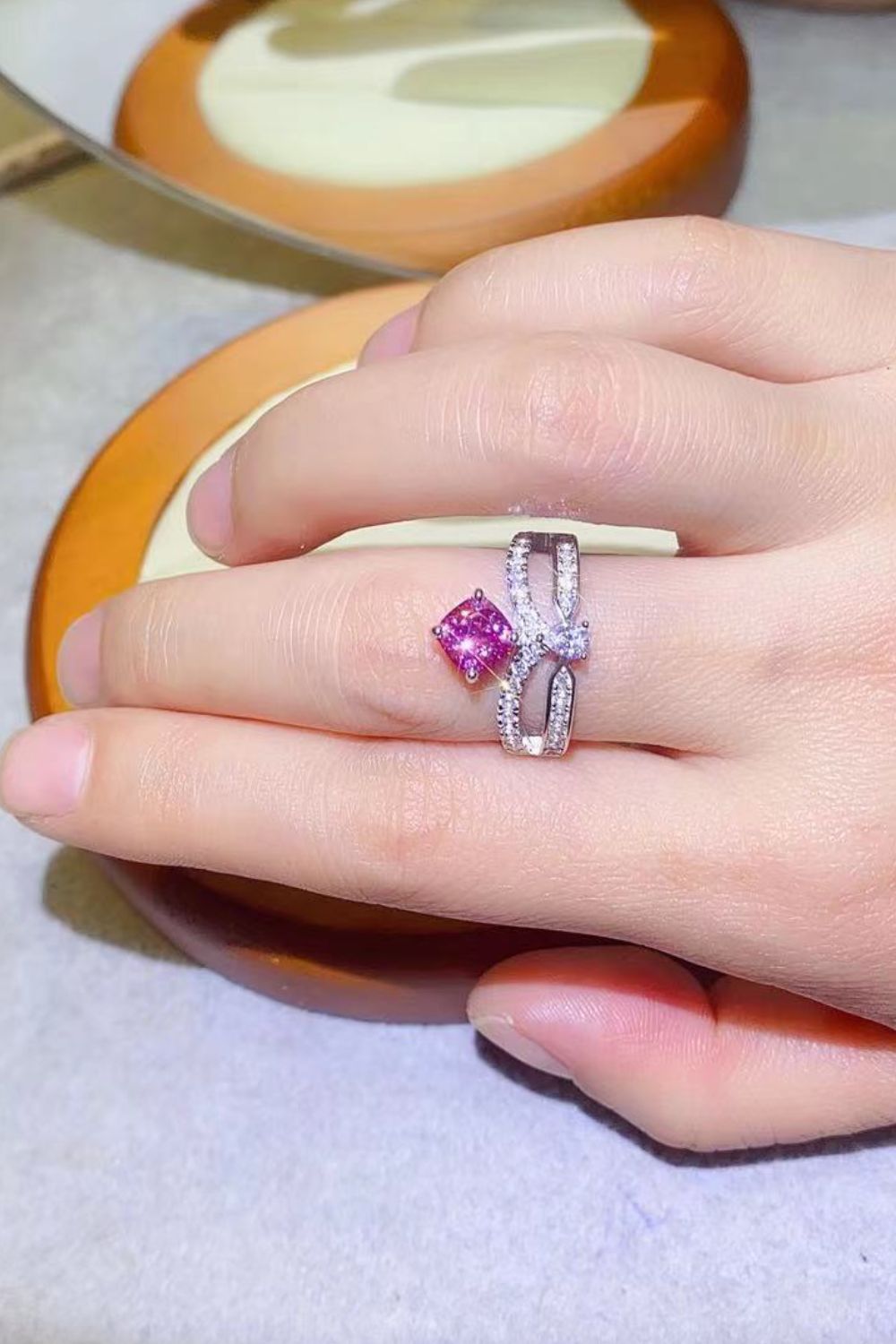 At Your Best 1 Carat Moissanite Ring - Shah S. Sahota