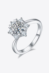 1 Carat Moissanite Zircon Ring - Shah S. Sahota