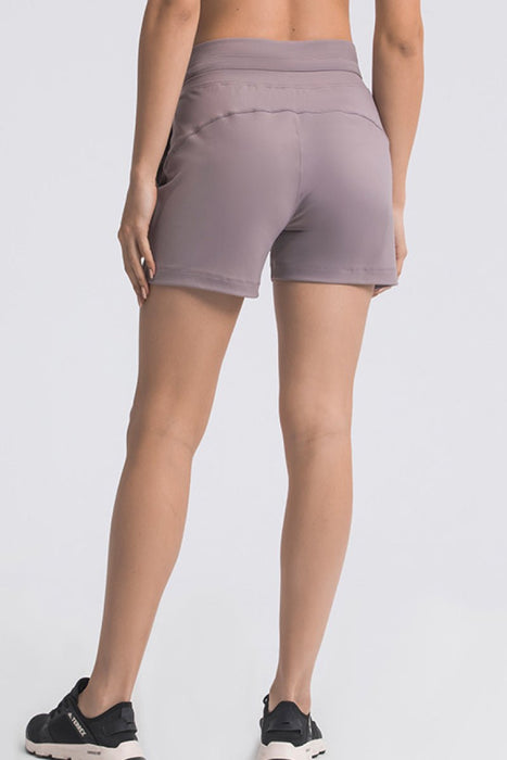 Waist Tie Active Shorts - Shah S. Sahota
