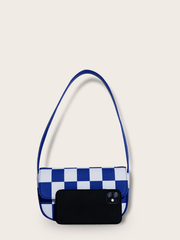 Retro Plaid Square Baguette Bag - Shah S. Sahota