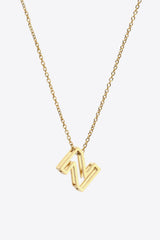 U to Z Letter Pendant Nekclace - Shah S. Sahota