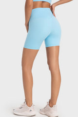 Staying Cozy Wide Waistband Biker Shorts - Shah S. Sahota