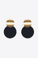 Two-Tone Dangle Earrings - Shah S. Sahota