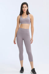 Seamless Front Active Capris - Shah S. Sahota