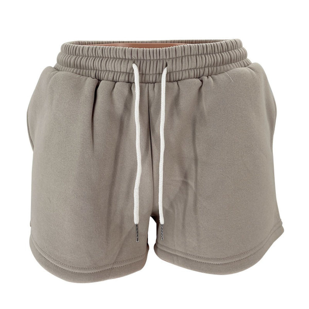 Stand-Up Collar Zipper Pullover Long-Sleeved Sweatshirts & Tie Shorts Lounge Sets - Shah S. Sahota