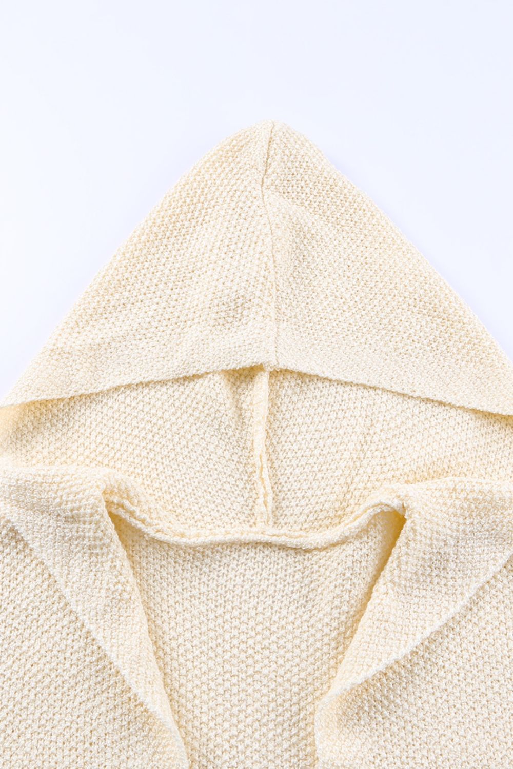 Open Front Hooded Cardigan with Pockets - Shah S. Sahota