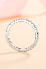 Curious Time 925 Sterling Silver Moissanite Ring - Shah S. Sahota