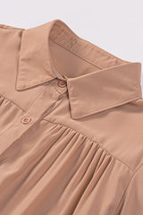 Gathered Detail Puff Sleeve Shirt - Shah S. Sahota