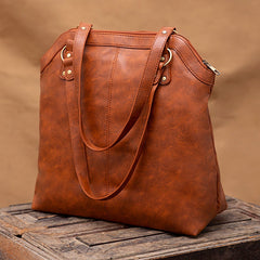 Women's Retro Large Shoulder Tote Bag - Shah S. Sahota