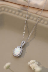 Feeling My Best Opal Pendant Necklace - Shah S. Sahota