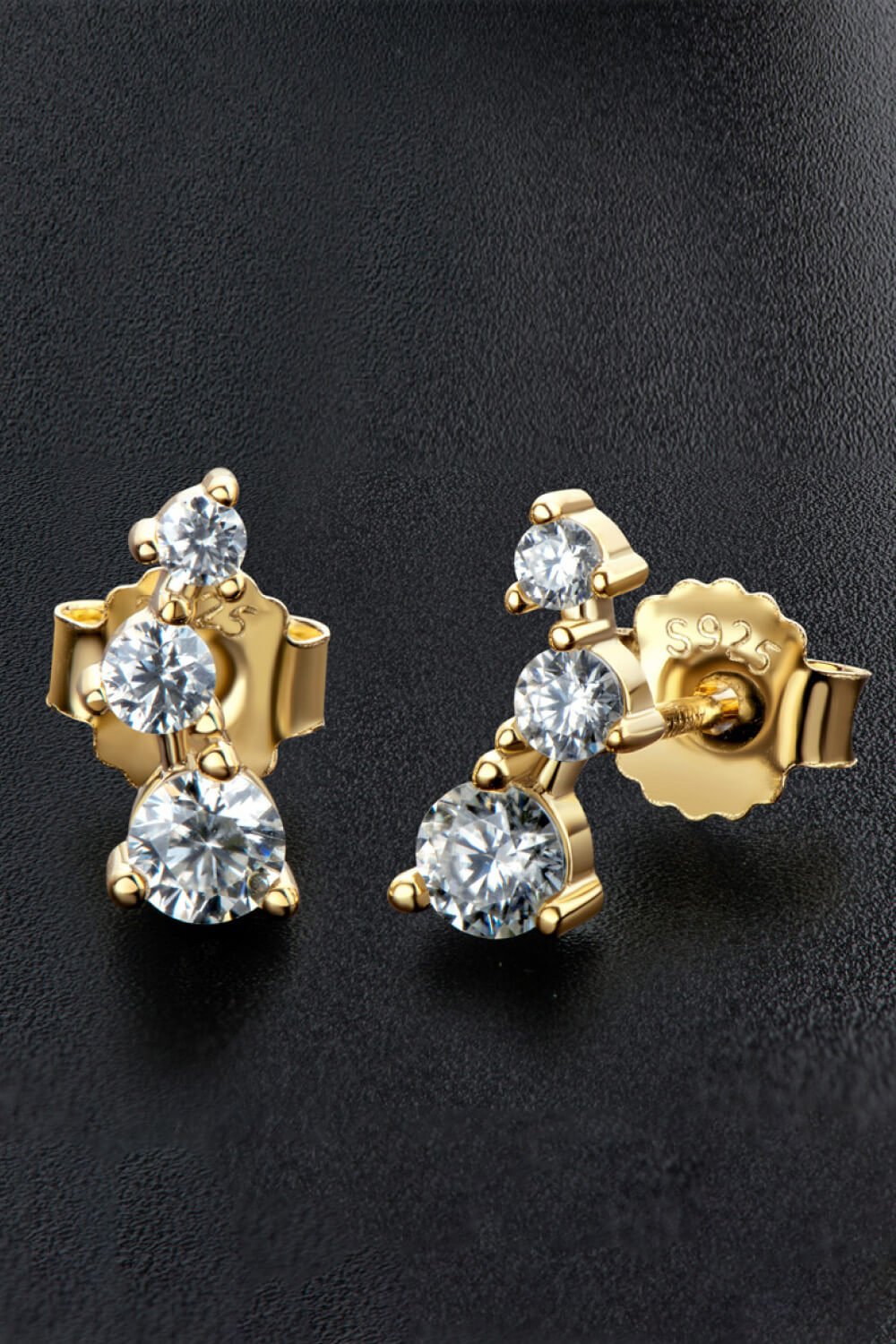 Your Way Moissanite Stud Earrings - Shah S. Sahota