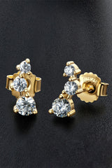 Your Way Moissanite Stud Earrings - Shah S. Sahota