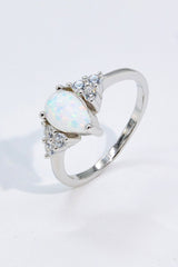 Limitless Love Opal and Zircon Ring - Shah S. Sahota