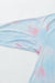 Tie-Dye Boat Neck Batwing Sleeve Tee - Shah S. Sahota