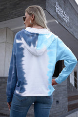 Tie-Dye Drawstring Hoodie - Shah S. Sahota