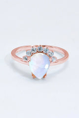 925 Sterling Silver Moonstone Ring - Shah S. Sahota