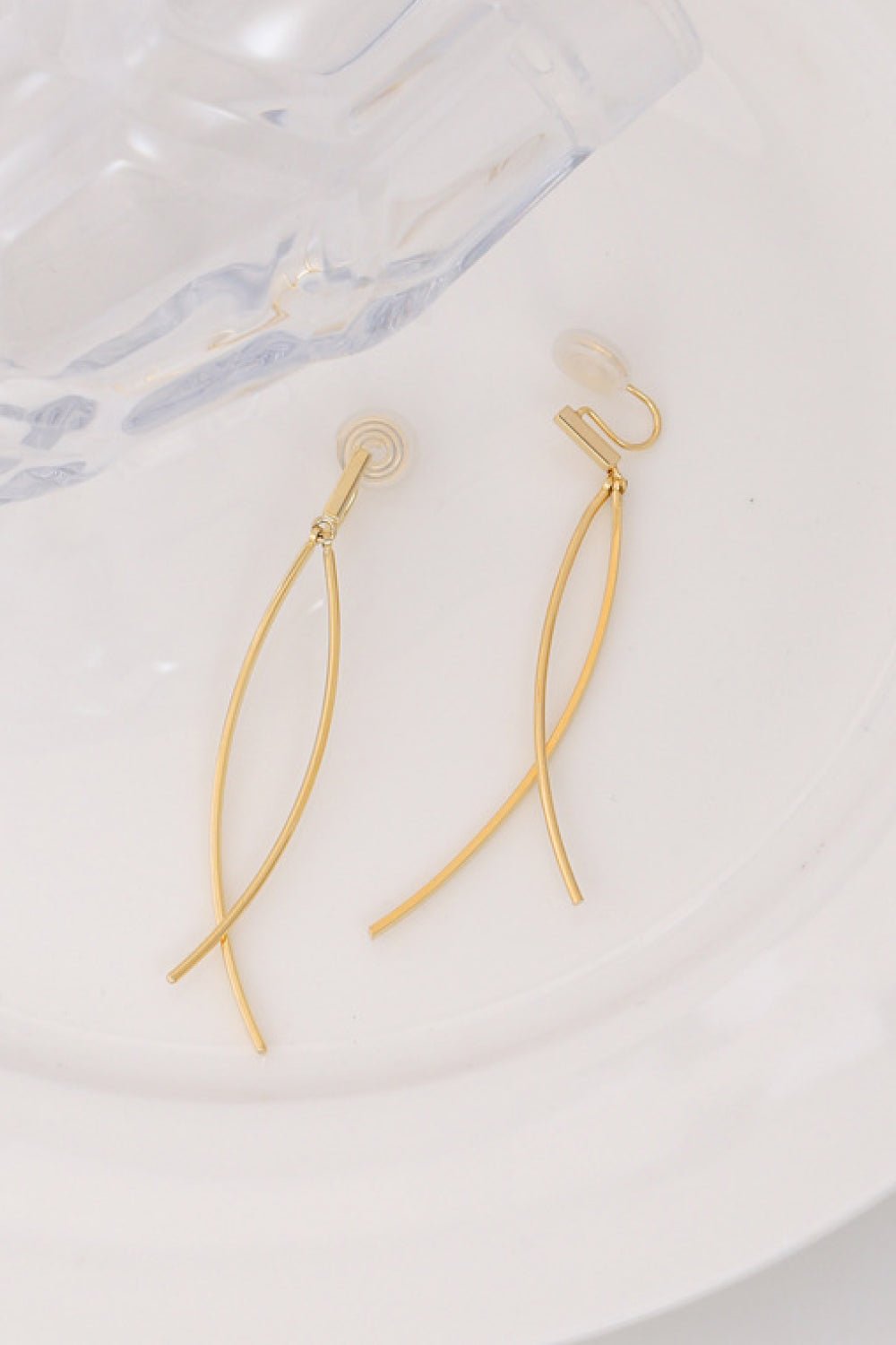 18K Gold Plated Clip-On Earrings - Shah S. Sahota