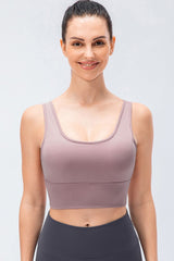Reversible Cropped Surplice Yoga Tank - Shah S. Sahota